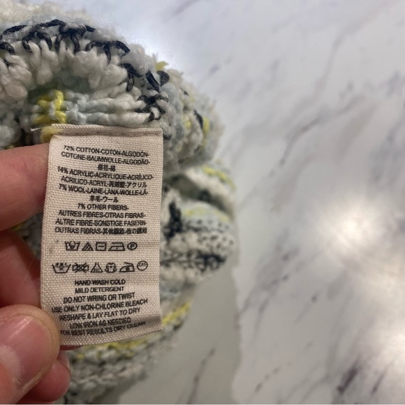 Free People knit pullover Marled Song Bird yellow knit sweater - Picture 9 of 10